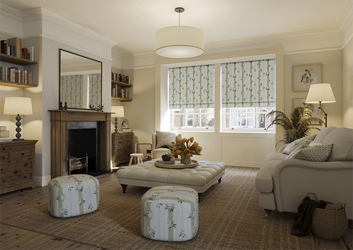 Upton, Apple Bee Smokes - Roman Blind - Image 6